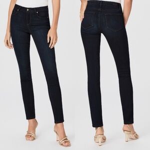 PAIGE Skyline Skinny Jeans Dark Wash Mid Rise Denim Preppy Y2K Size 25